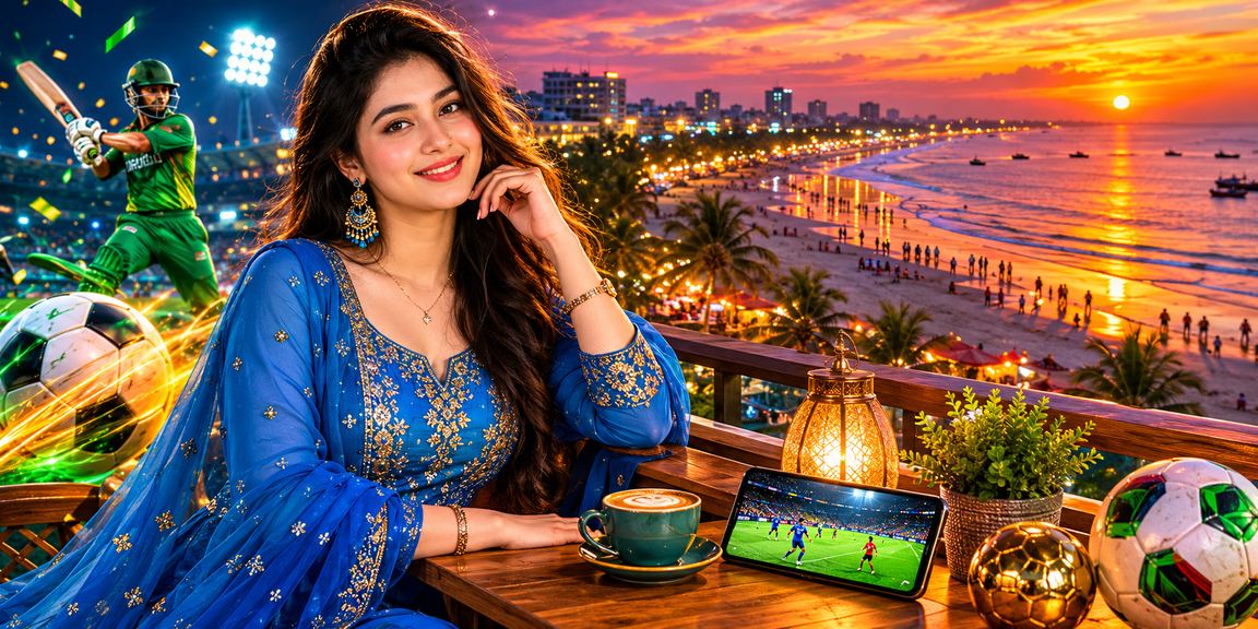 কক্সবাজারে সালোয়ার কামিজ পরা ব্যবহারকারী মোবাইলে বেটিং করছেন